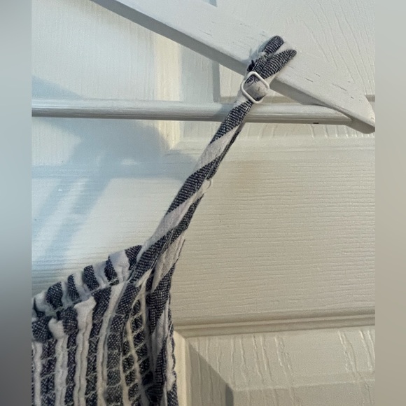 Old Navy EUC Striped Linen Blend Wide-Leg Jumpsuit - Picture 5 of 8